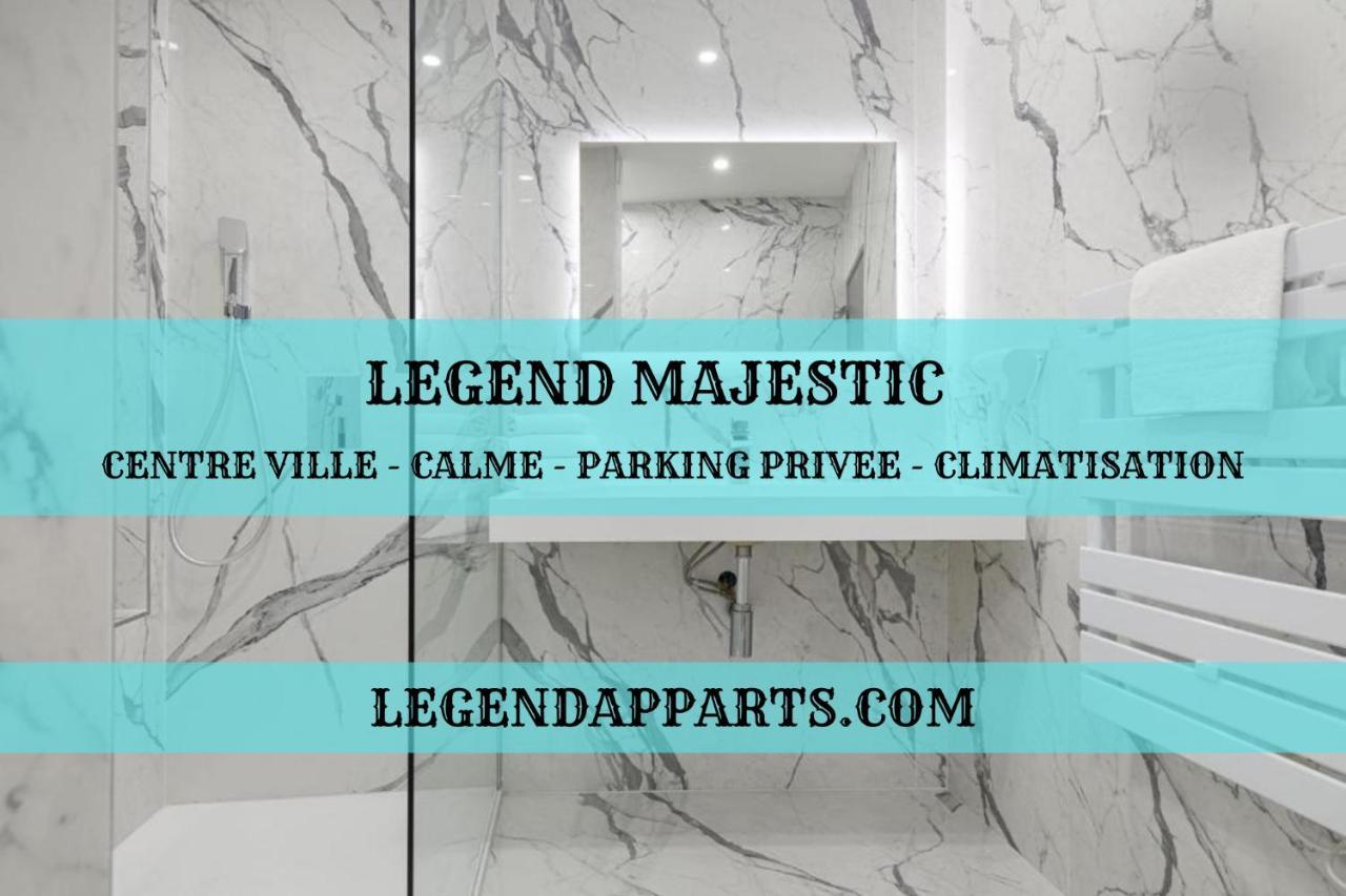 Legend Majestic - Parking Prive Gratuit- Climatisation - Gare - Centre Ville Mâcon Exteriér fotografie