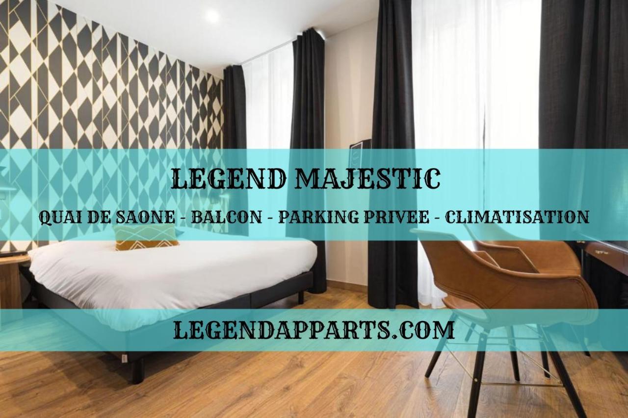 Legend Majestic - Parking Prive Gratuit- Climatisation - Gare - Centre Ville Mâcon Exteriér fotografie